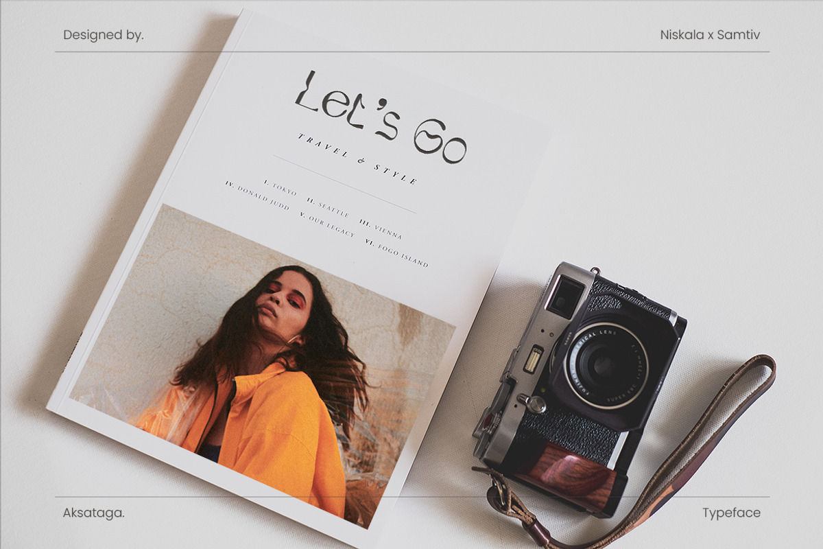 Aksataga - A Modern Classic Typeface, a Sans Serif Font by Samtiv Studio (Photo 5 of 7)