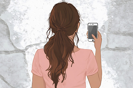 Woman selfies with phone, a Person Photo by Beautiful things