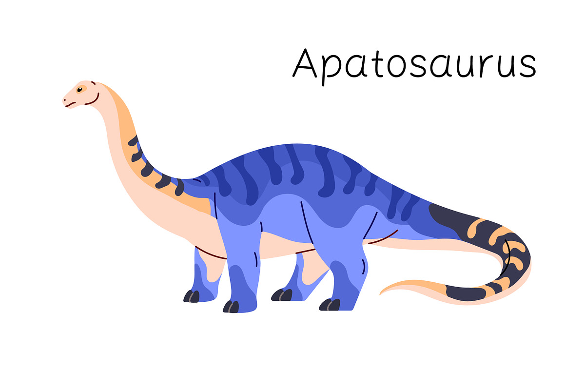 Dinosaurs, big ancient animals set, an Animal Illustration by PaperTrident (Photo 3 of 19)