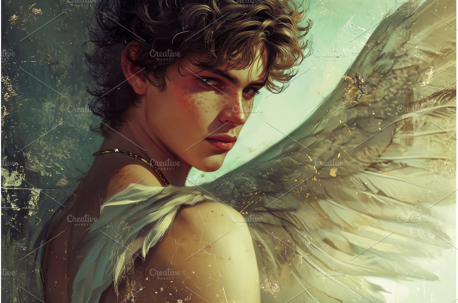 Celestial Angel handsome wings, a Person Photo by Ylivdesign