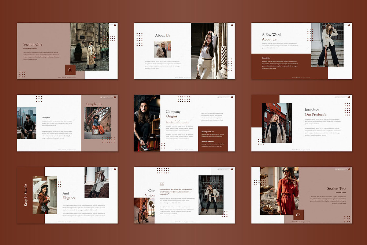Romarin - Powerpoint Template, a Presentation Template by StreaksideStd