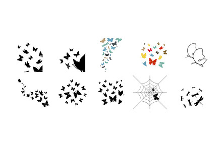 Abstract butterfly