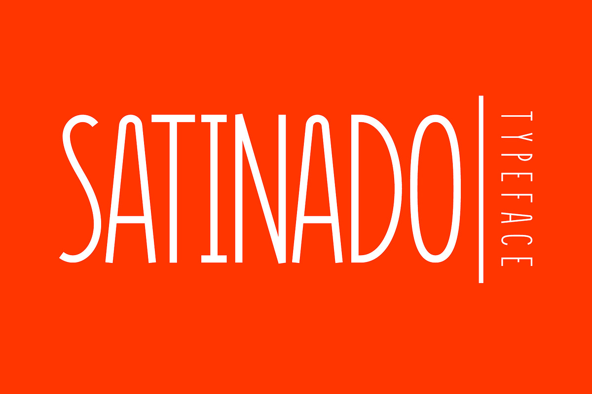 Satinado Sans Serif Font