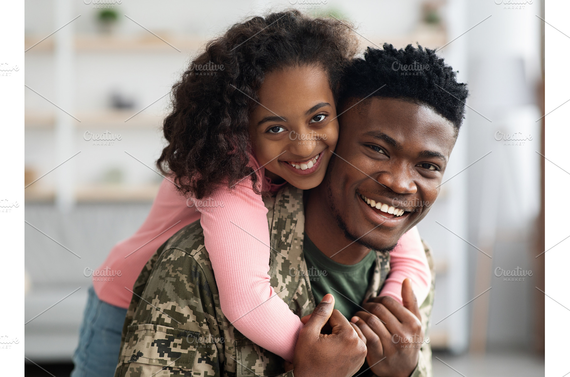 Closeup photo of happy black girl, a Person Photo by Prostock-Studio
