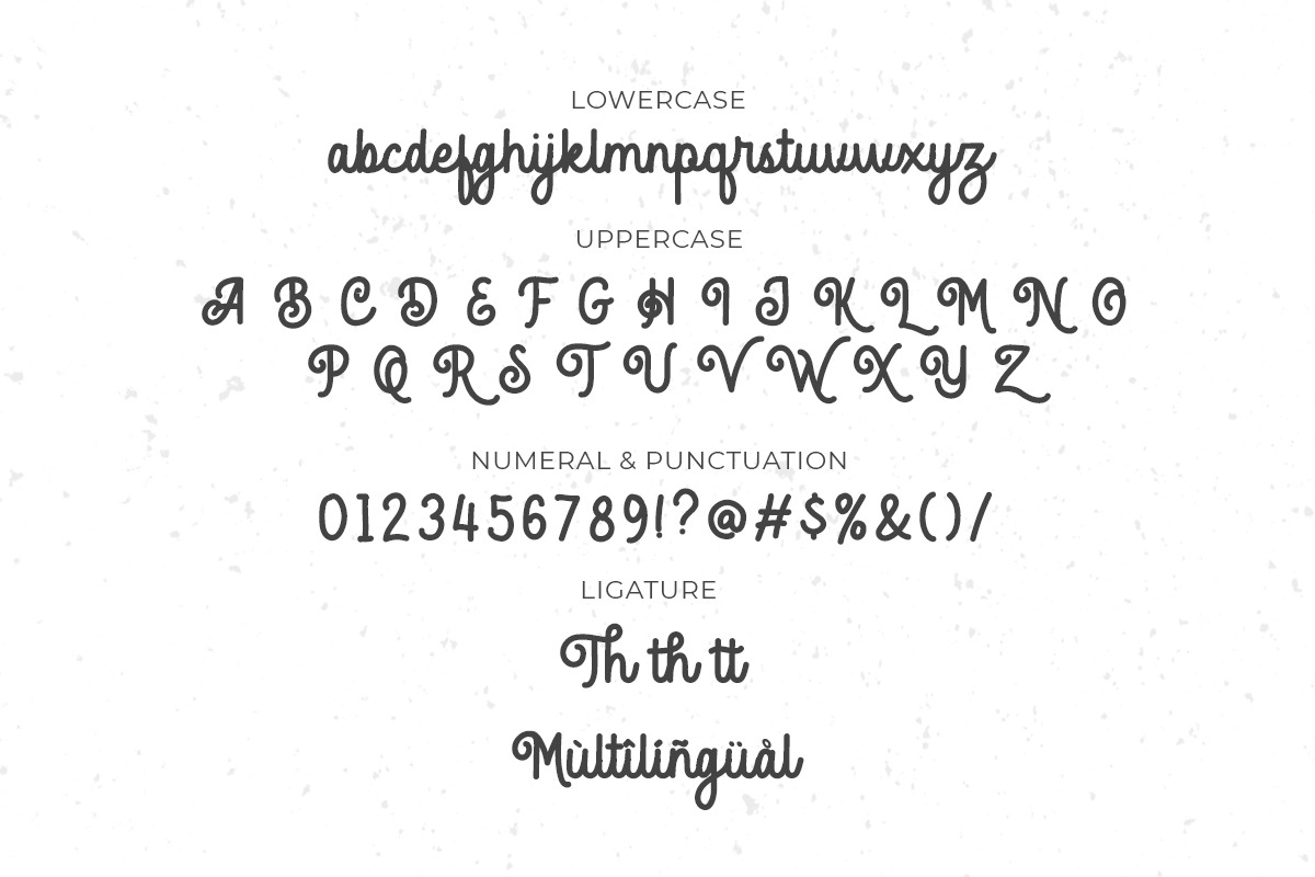 Rethina - Retro Script, a Script Font by Fikry Alfatih (Photo 6 of 7)