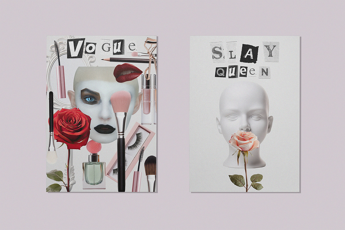 Make Up Fashion Collage Kit, an Object Graphic by Kaleriia (Photo 6 of 8)