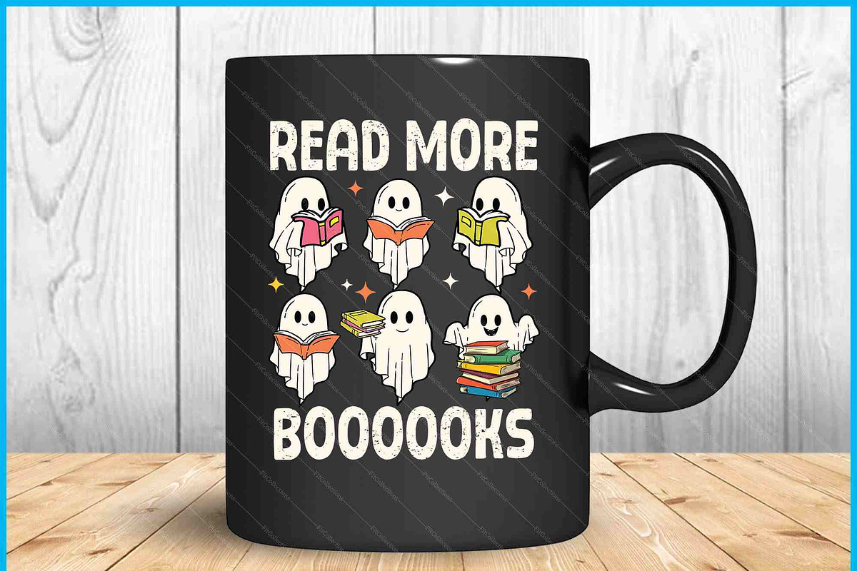 Halloween Ghost Librarian Teacher, a Graphic by Creativeusart (Photo 3 of 4)