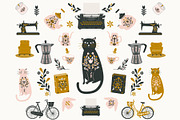 Hygge Home Illustrations, an Animal Illustration by Chus Moreno Studio (Thumbnail 2 of 5)