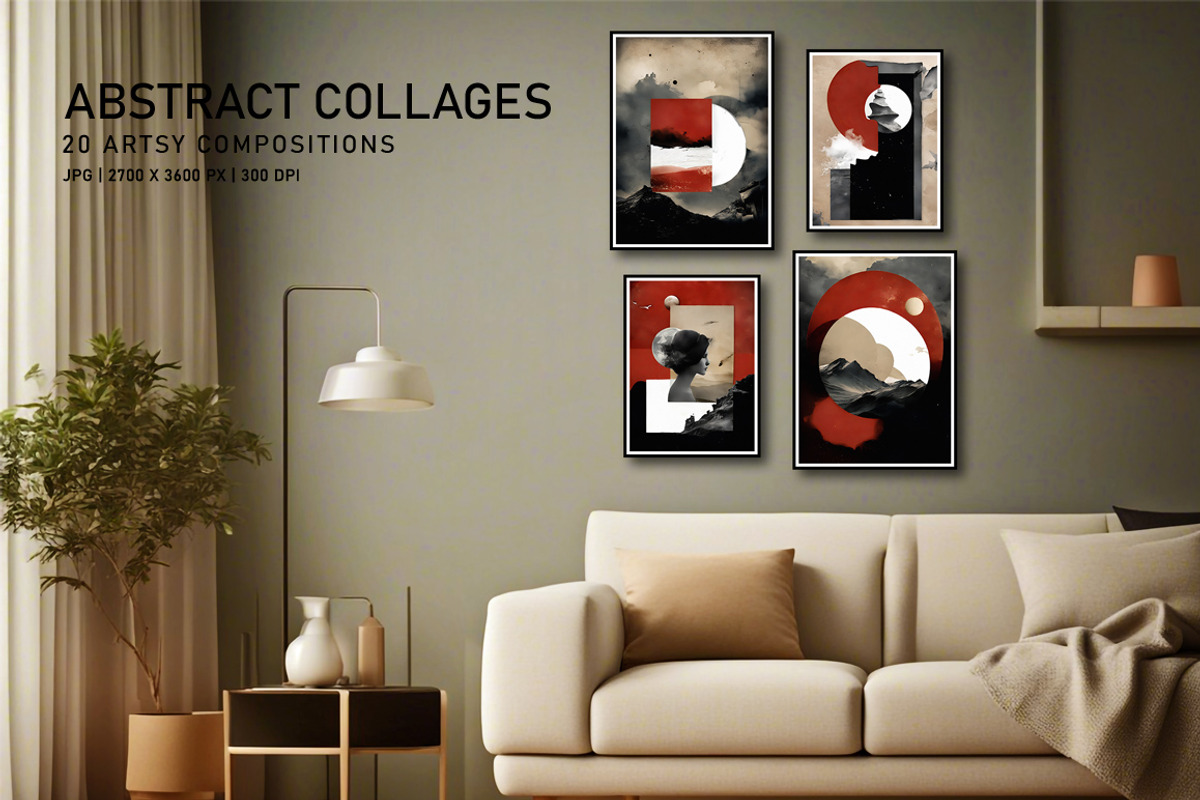 Abstract Collages, a Decorative Illustration by Digital Art Creations (Photo 8 of 8)