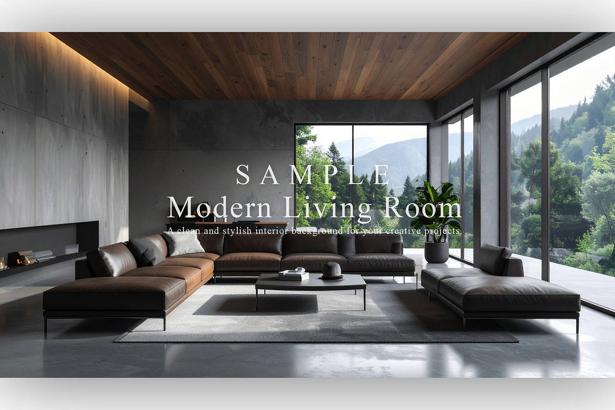 15 Modern Living Room, a Background Graphic by NOMO DESIGN (Photo 16 of 16)