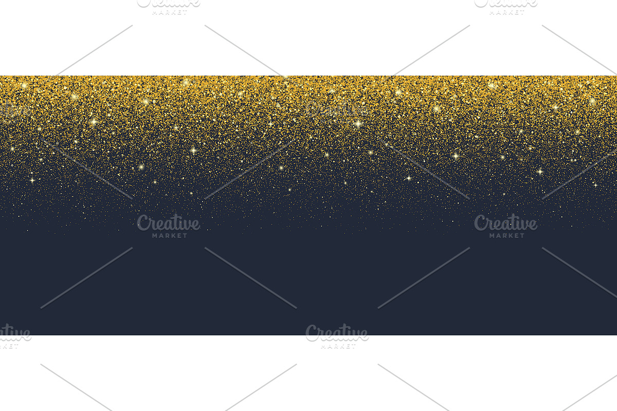 Golden glitter confetti particles, a Decorative Illustration by Vector Tradition (Photo 3 of 3)