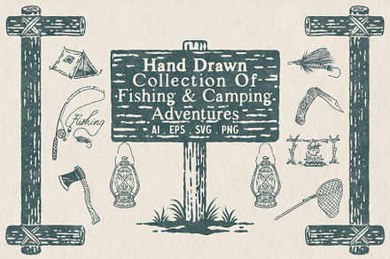 Outdoor Collection Illustration, an Illustration by shoutherntown