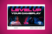 Gaming Youtube Thumbnail, a Social Media Template by graphicook (Thumbnail 1 of 2)