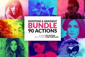 Duotone and Gradient Actions Bundle