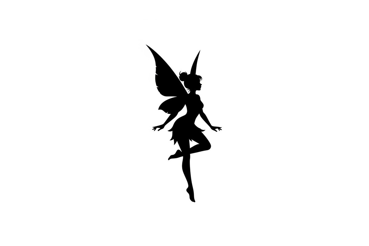 Magical Fairy Silhouette Bundle, an Illustration by jahid234 (Photo 9 of 51)