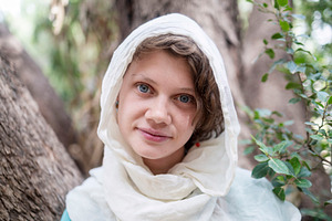 A portrait of a beautiful young woma, a Person Photo by Imaginarium