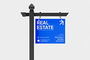 Real Estate Sign Mockup, an Advertising Mockup by Permadi Creative (Thumbnail 4 of 5)