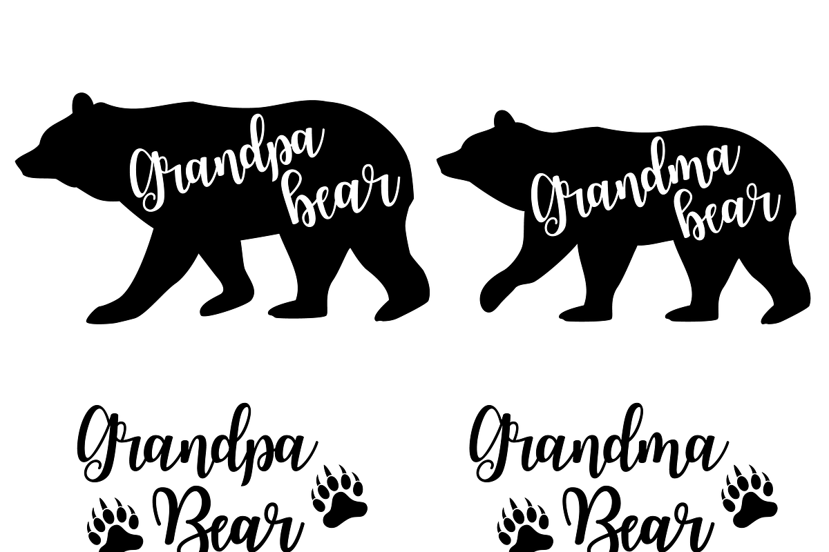 Mama bear, papa bear, vector set, a Graphic by Illustree (Photo 3 of 5)