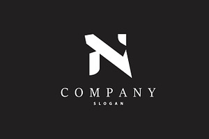 Minimal Initial N Letter Logo Modern, a Branding & Logo Template by Maylianaw28
