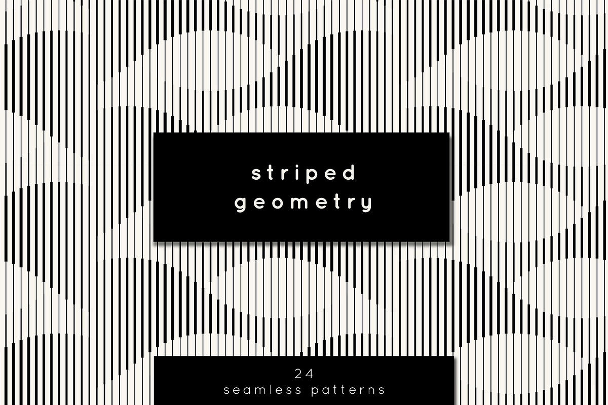 Striped geometry. Seamless Patterns, a Pattern Graphic by Curly_Pat (Photo 1 of 8)
