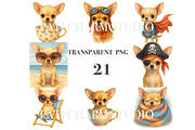 21 Chihuahua Clipart, an Animal Illustration by Pati Charm Studio (Thumbnail 3 of 8)