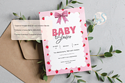 Strawberry Baby Shower Invitation, an Invitation Template by Little Creative Scribbles (Thumbnail 5 of 5)