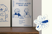 Startup Pup: Vector Illustrations, a Work Illustration by divanovskaya_nv (Thumbnail 11 of 13)