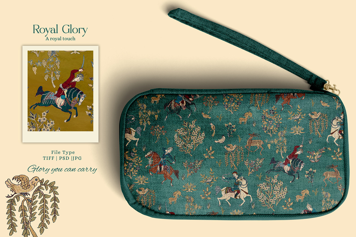 Royal Glory Prints & Patterns, a Pattern Graphic by GND ART STUDIO (Photo 3 of 8)