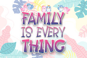 Cartoon Family Font, a Handwritten Font by Nobu Collections (Thumbnail 7 of 9)