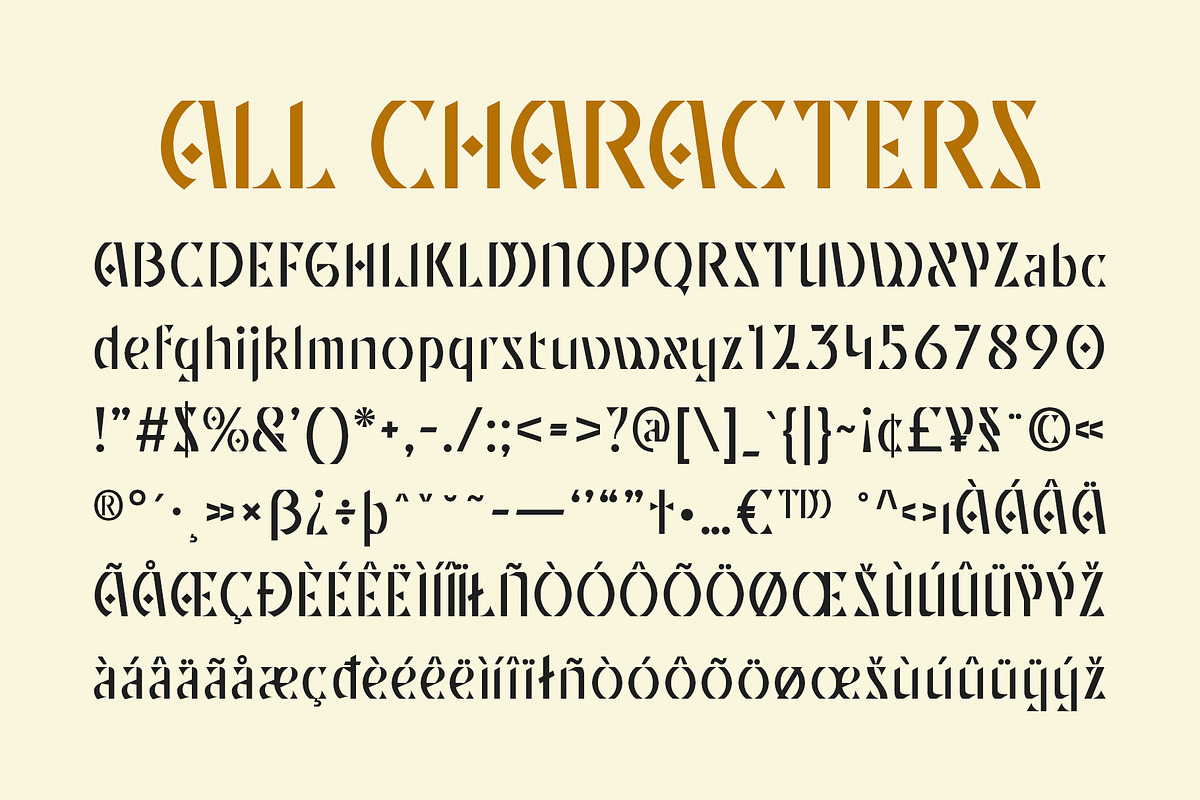 CS Grover – Display Font, a Sans Serif Font by Craft Supply Co. (Photo 8 of 8)