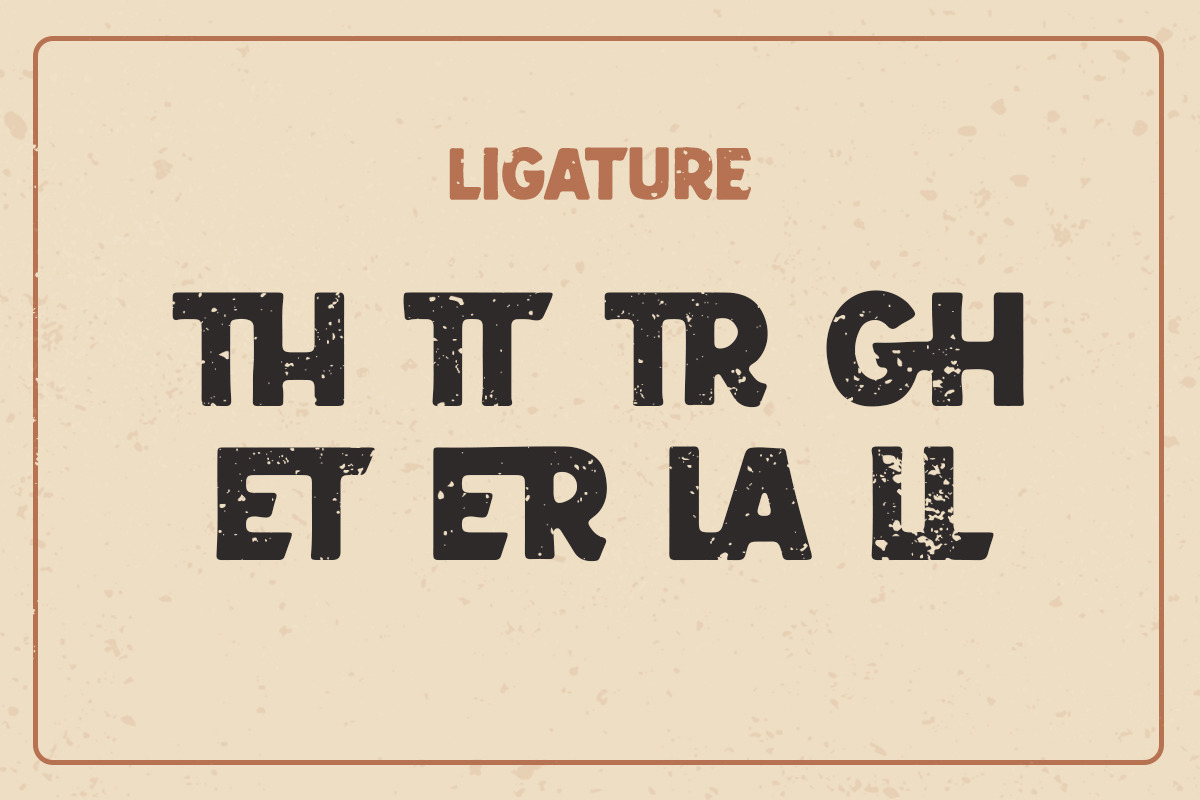 Trilate - Handdrawn Font + EXTRAS, a Sans Serif Font by Fikry Alfatih (Photo 6 of 11)