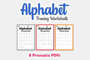 Alphabet worksheet, Tracing letters
