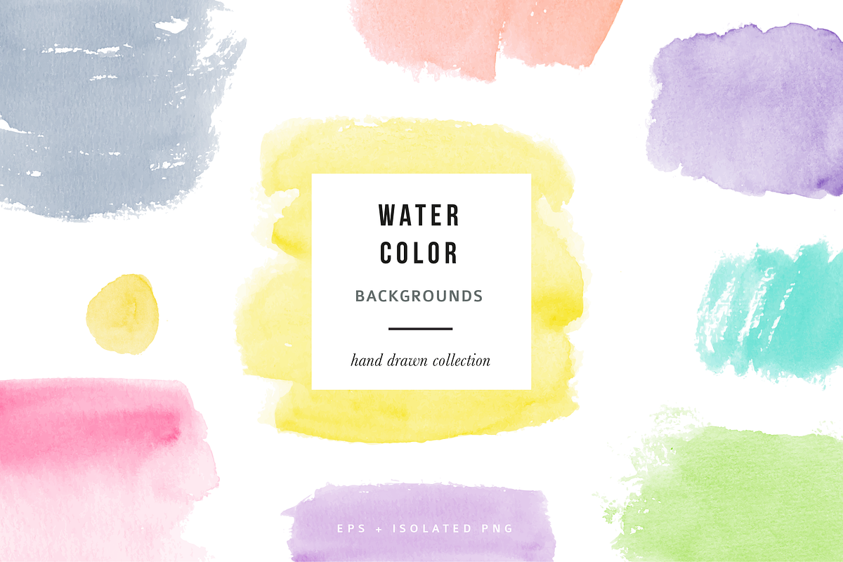 Watercolor backgrounds, an Object Graphic by Magnia (Photo 1 of 6)