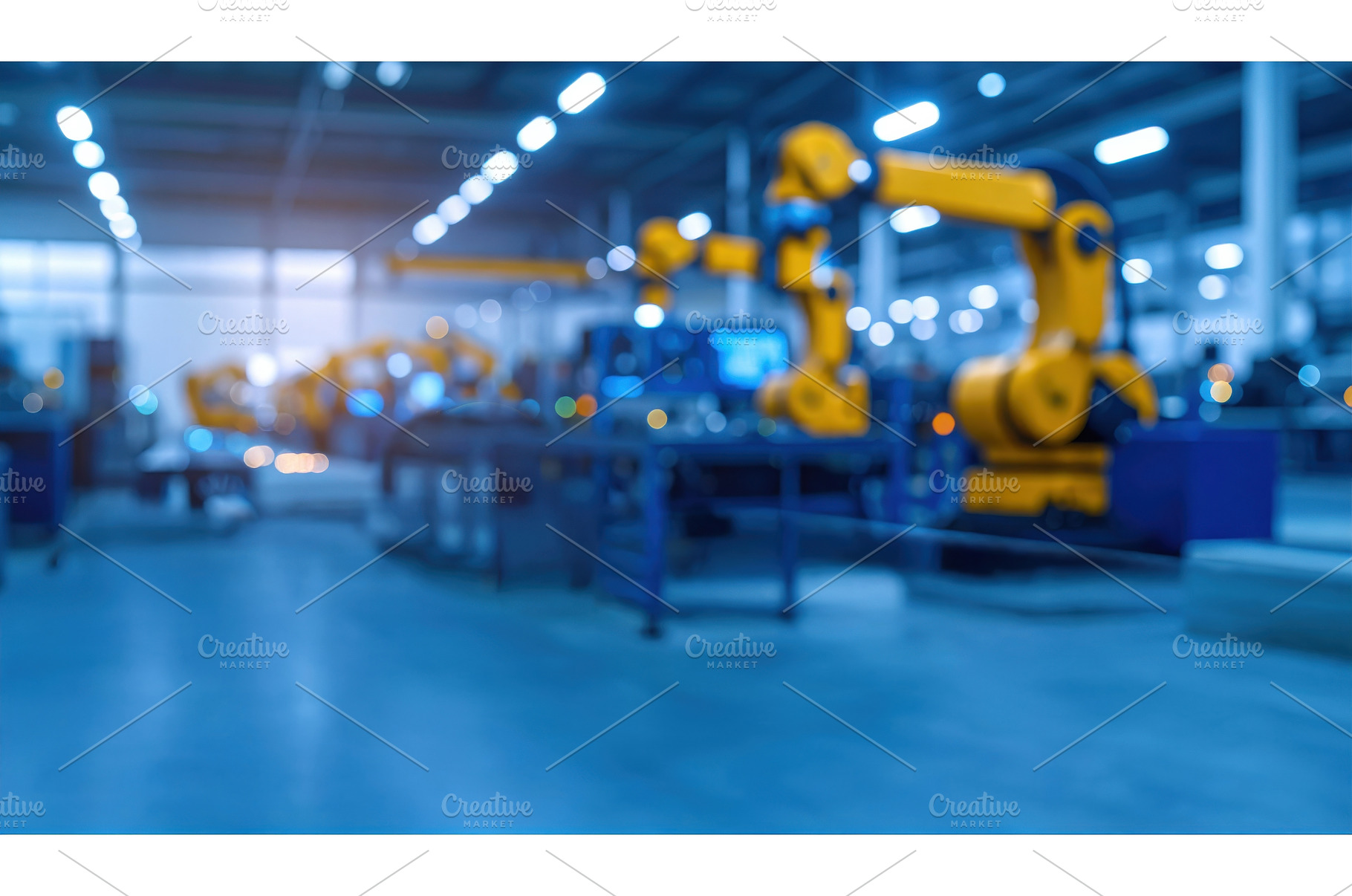 An automated robotic arm in a modern, an Industrial Photo by Igor Tichonow