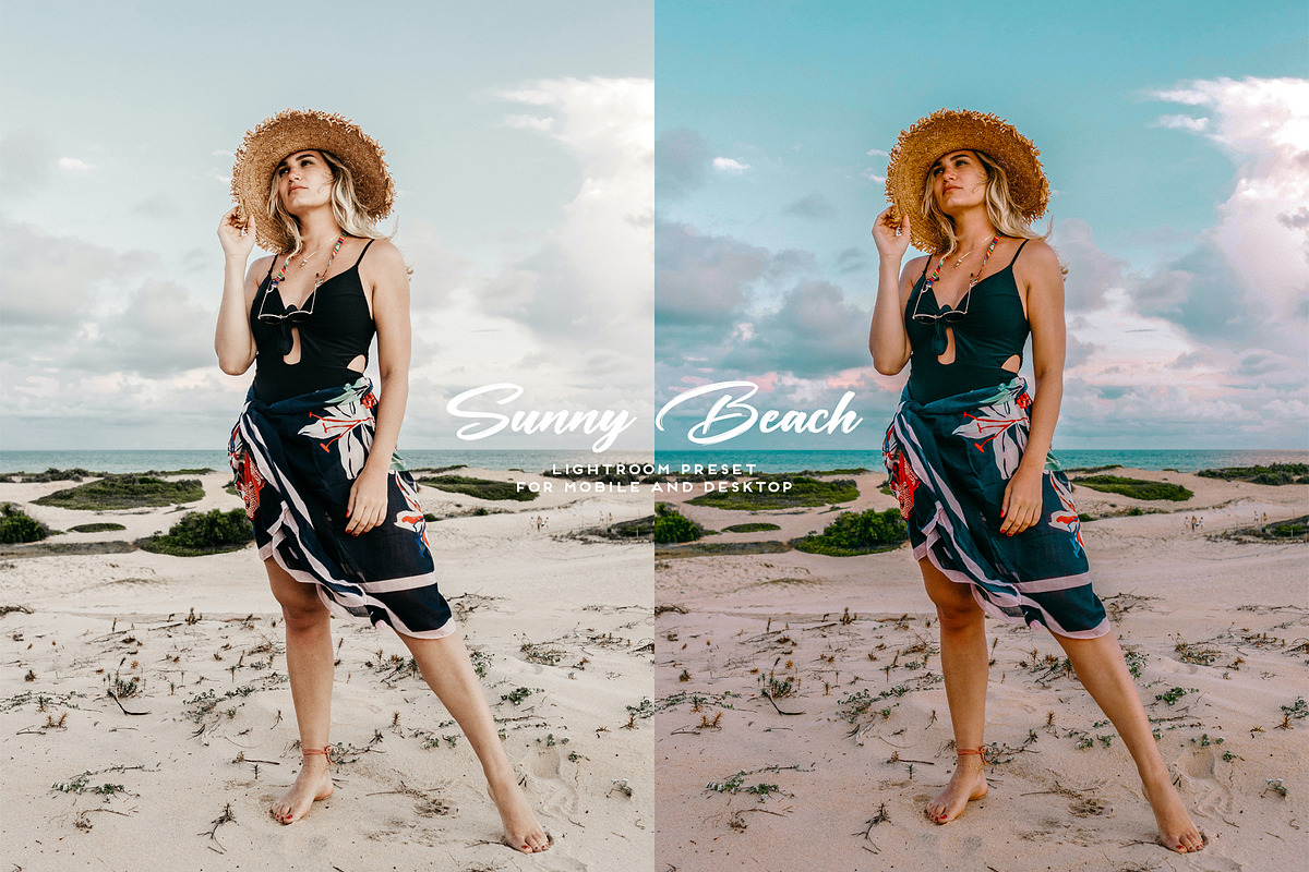 Sunny Beach Lightroom Preset DNG XMP, a Preset Add-On by Mirelyn (Photo 6 of 11)