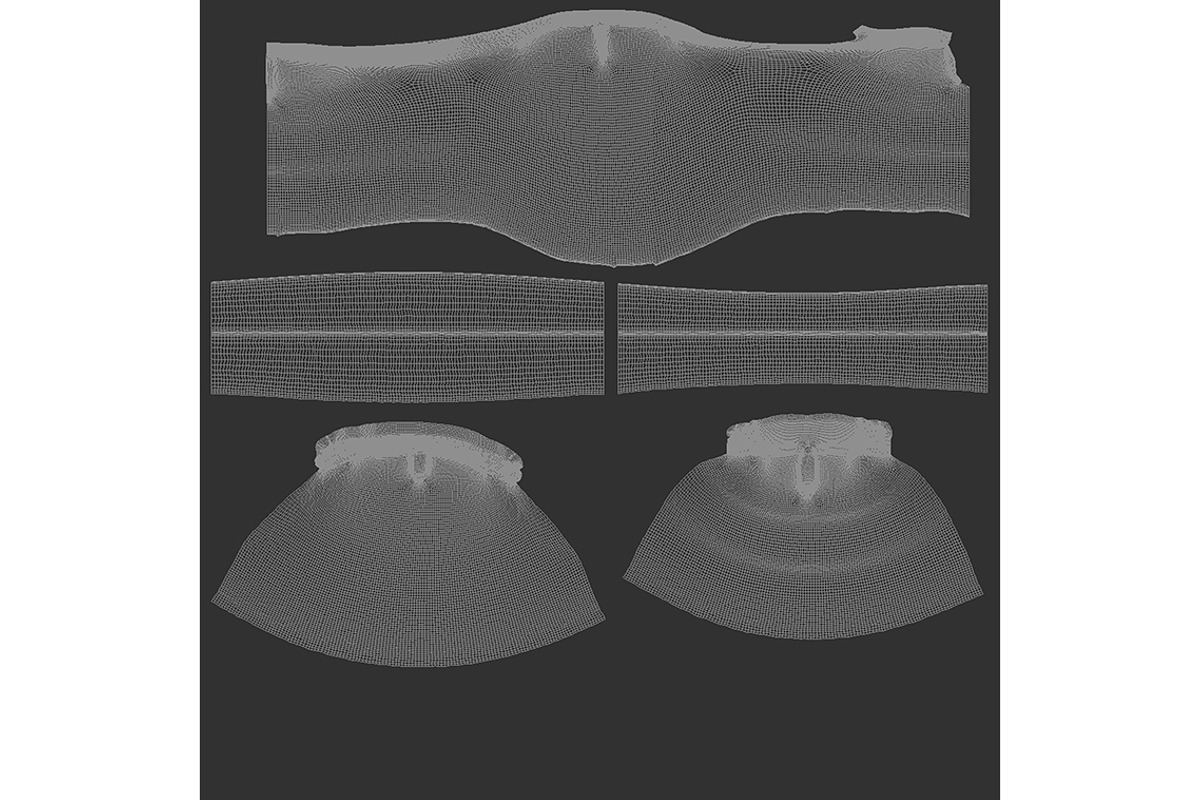 Black Winter Beanie Hat 3D Model, an Object 3D Model by rebrandy (Photo 6 of 9)