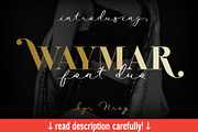 Waymar font duo, a Serif Font by NREY (Thumbnail 1 of 9)