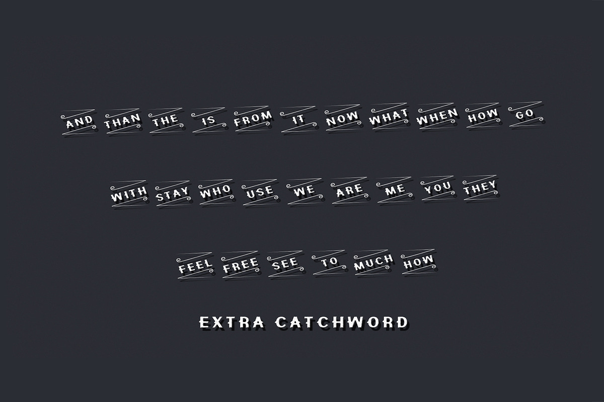Hypothesis - Vintage Typeface preview 6