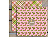 Turtle Girl Digital Paper & clipart, a Pattern Graphic by JennyL Designs (Thumbnail 4 of 6)