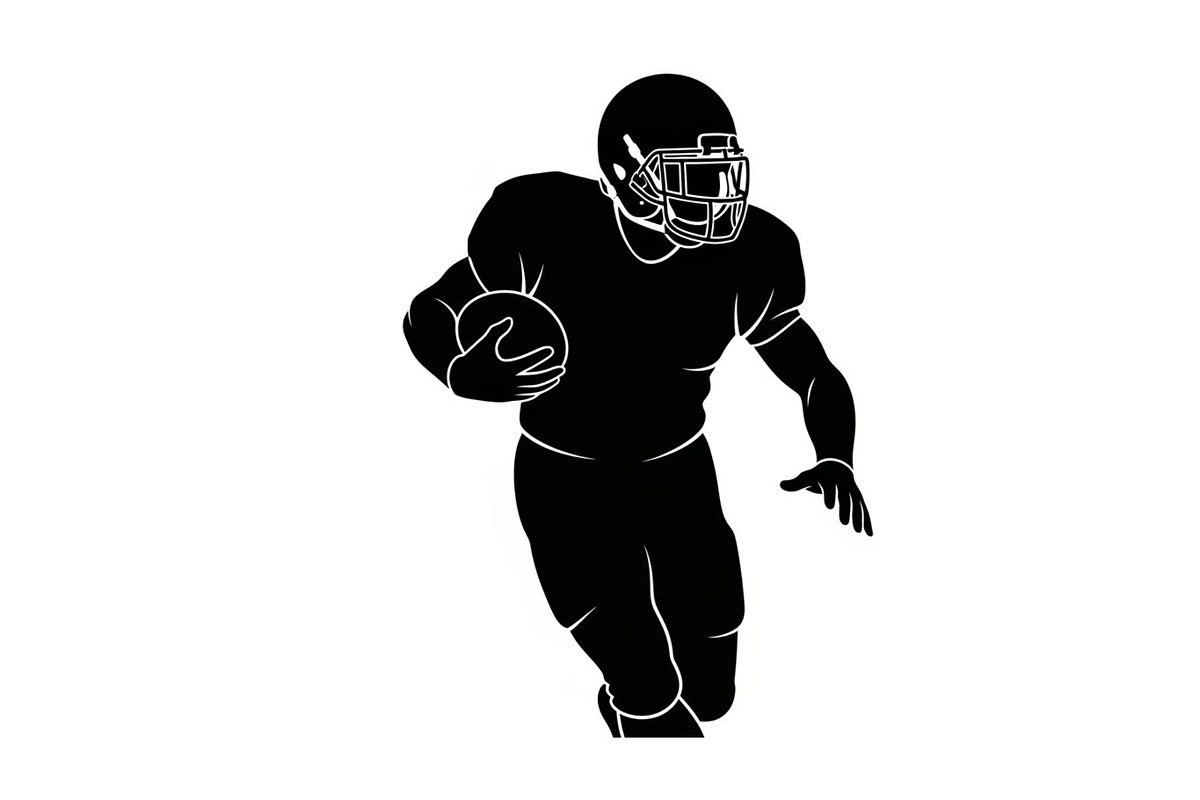 Football Soccer Silhouette Bundle, an Illustration by hafijul (Photo 33 of 51)