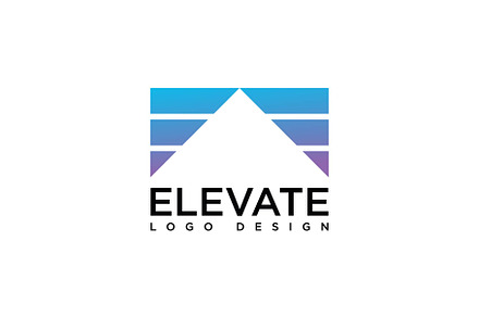 E Elevate Logo Design, a Branding & Logo Template by FransiskaDesign