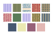 14 Vector Vintage Wallpapers, a Background Graphic by UoaHH (Thumbnail 6 of 7)