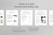 Goldie Brand Style Guide Template, a Product Mockup by Chloe Leonard Studio (Thumbnail 6 of 6)