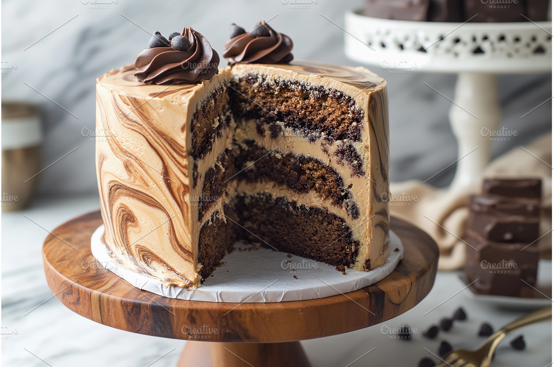 Decadent Peanut Butter Chocolate, a Food & Drink Photo by Lermont51