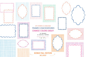 ULTIMATE Stripes & Wavy Frame Bundle