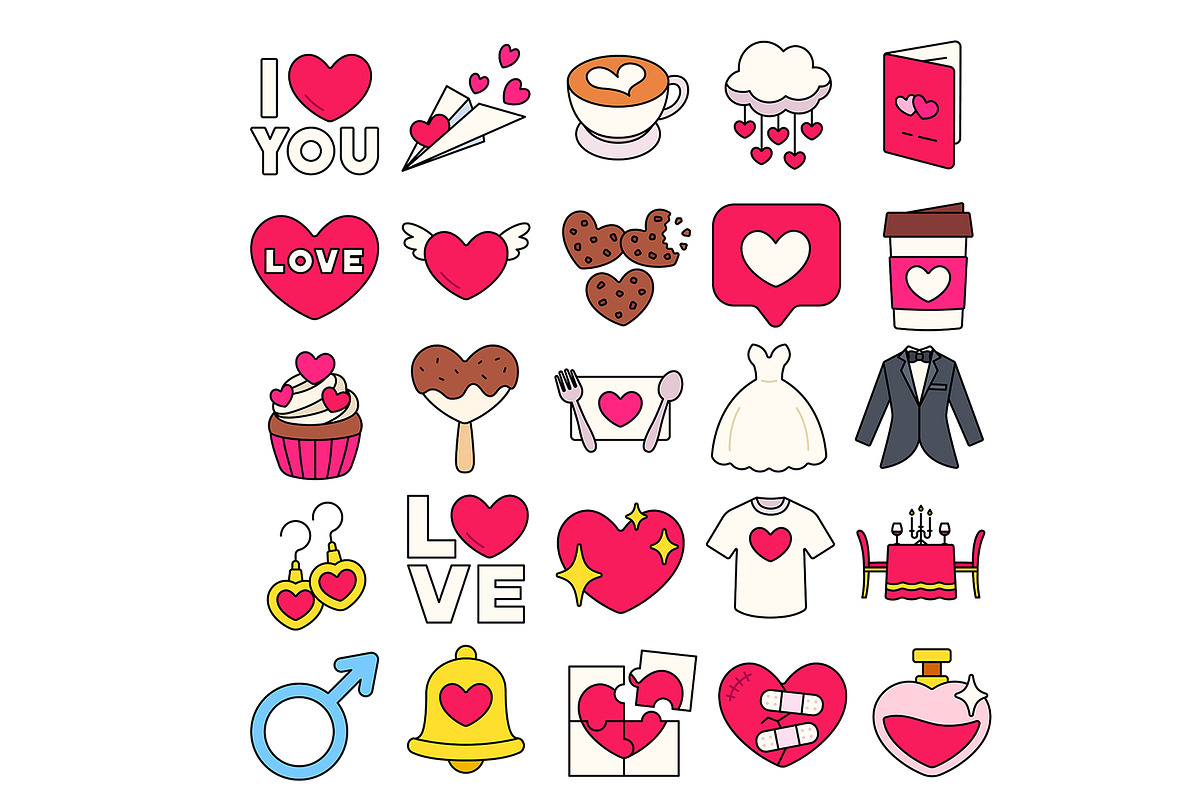 LoveWeddingHeartValentine C-Line 100, a Person Illustration by MRPOR (Photo 4 of 4)