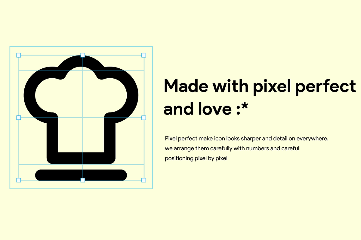 50 Kitchen Line Icon, an Outline Icon by Kawalan Studio (Photo 3 of 9)