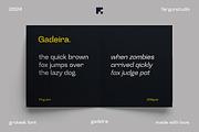 Gadeira, a Sans Serif Font by Fargun Studio (Thumbnail 12 of 15)