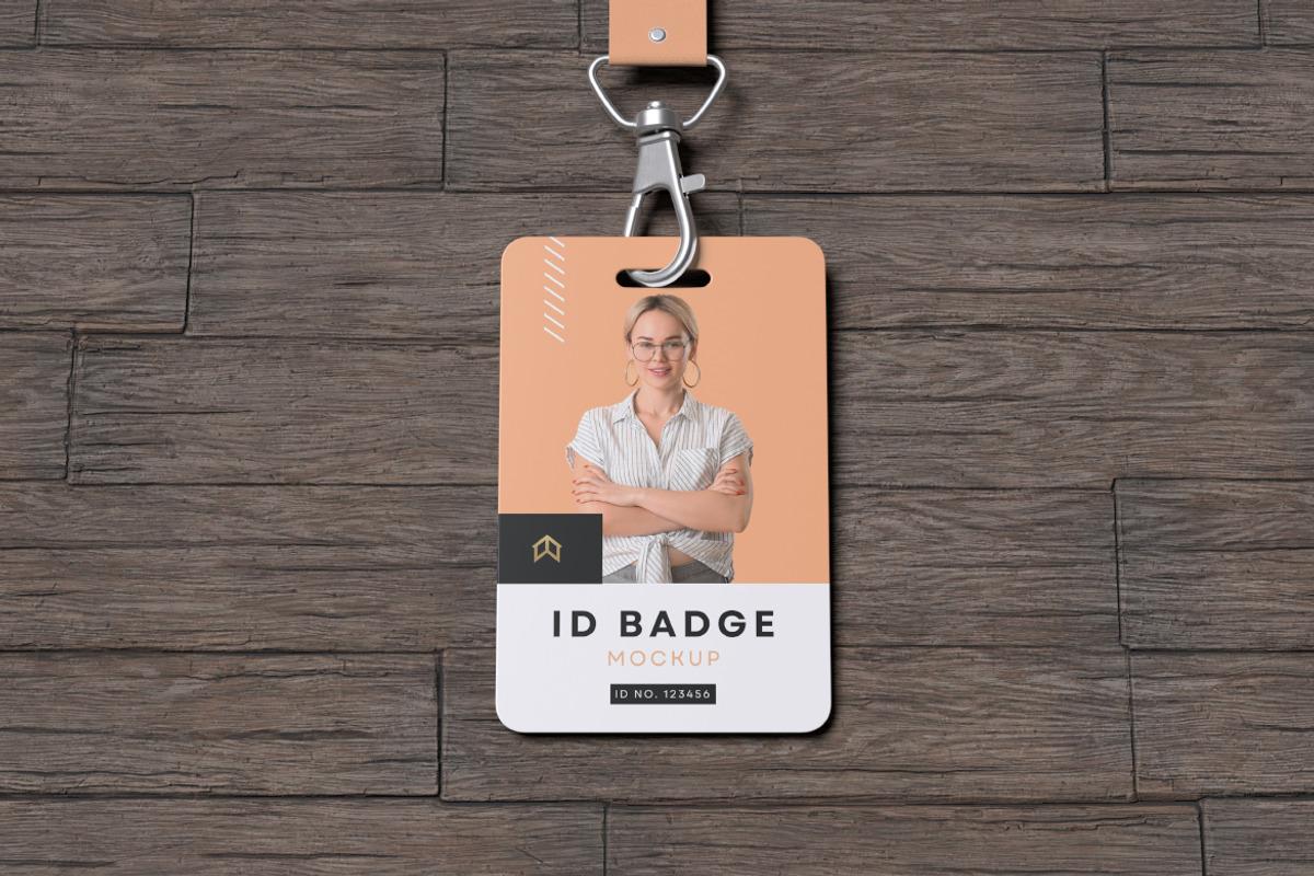 ID Badge Mockup Bundle Set, an Advertising Mockup by Rielismee (Photo 3 of 5)
