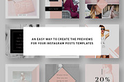 Instagram Post Mockups, a Product Mockup by Cooledition (Thumbnail 2 of 16)